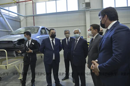 Hacıqabul Sənaye Məhəlləsinin rezidentinin yeni istehsal xətti işə düşüb