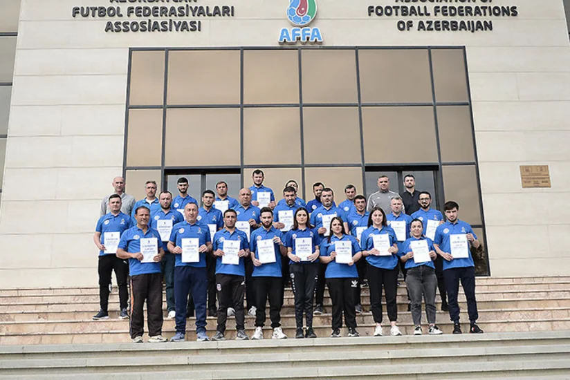 AFFA-nın təşkilatçılığı ilə keçirilən məşqçi kursuna yekun vurulub