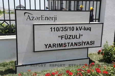 Azərbaycan jurnalistləri “Füzuli” yarımstansiyasında olub