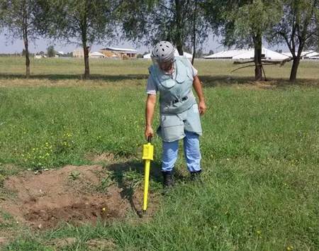 Ağdam və Tərtərdə partlamış hərbi sursatların qalıqları aşkarlanıb