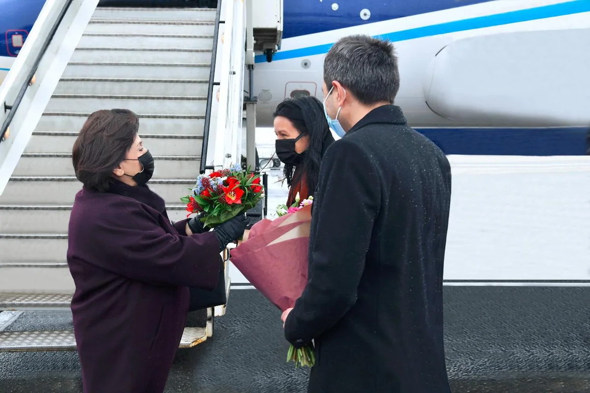 Sahibə Qafarovanın başçılığı ilə nümayəndə heyəti Estoniyaya səfərə gedib