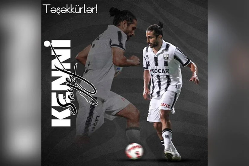 Neftçi klubu futbolçusu Kenni Sayef ilə yollarını ayırıb