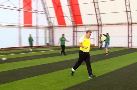 Əfsanəvi futbolçunun Naxçıvana səfəri başa çatıb