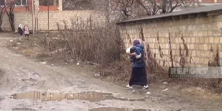 Qusarın mərkəzi küçələri bərbad vəziyyətə düşüb