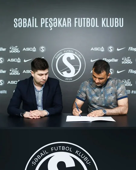 Səbail klubu baş məşqçisi ilə müqaviləni yeniləyib