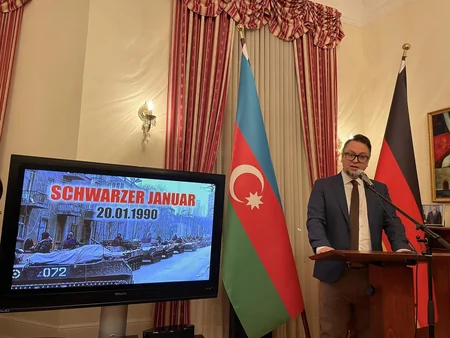 Berlində Qara Yanvar faciəsinə həsr olunmuş anım tədbiri keçirilib