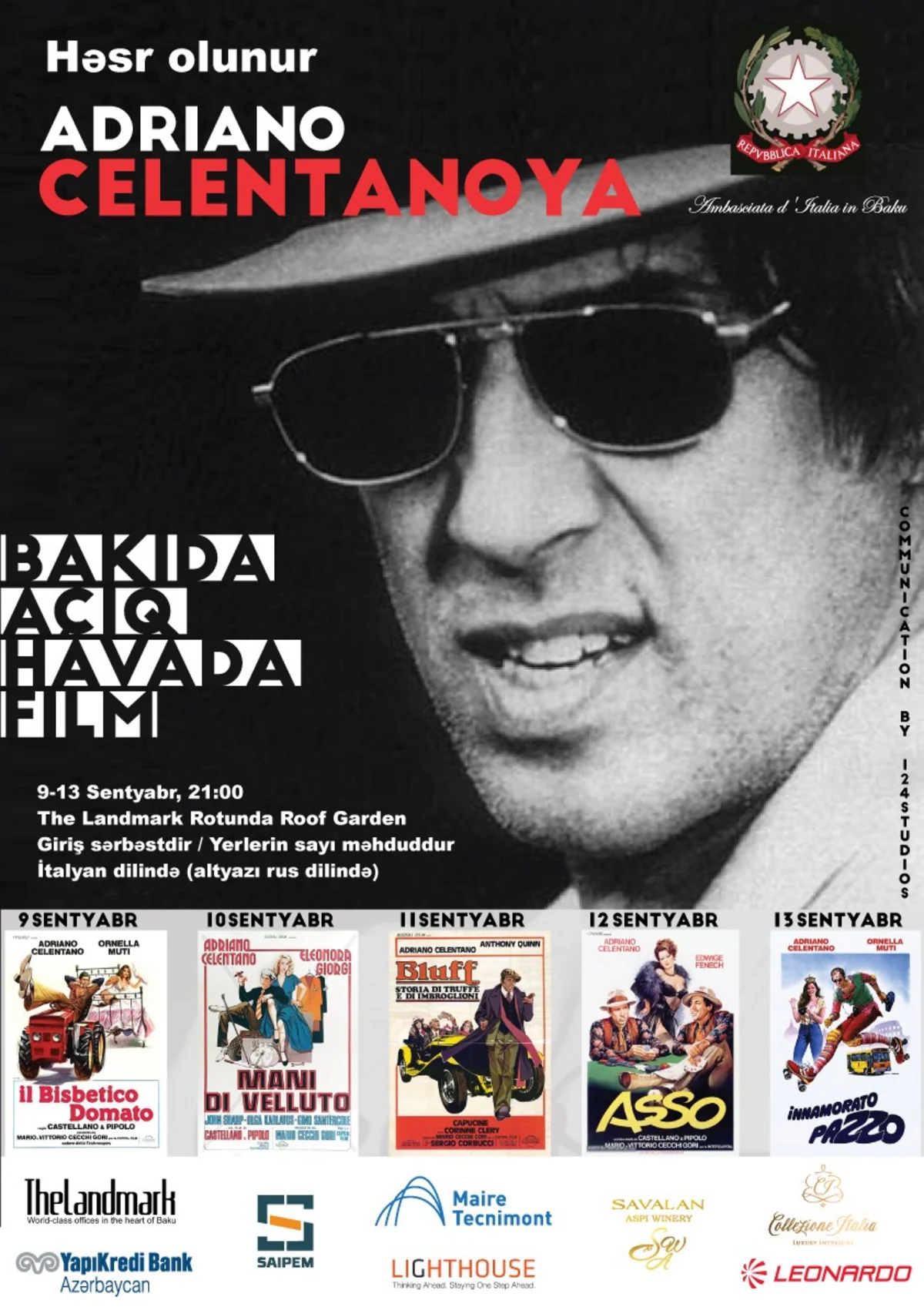 80th anniversary of Adriano Celentano to be held in Baku
