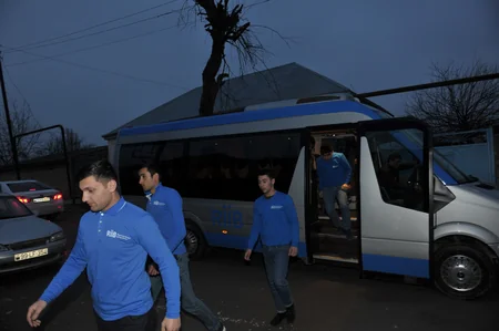 “Regional İnkişaf” İB-nin nümayəndələri zəlzələdən zərər çəkmiş ərazilərdə olub