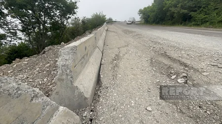 Ağsu aşırımında çətinliklər yaranıb, davamlı yağışlar torpaq sürüşməsi riskini artırıb