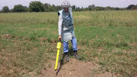 Tərtərdə tank əleyhinə mina tapılıb