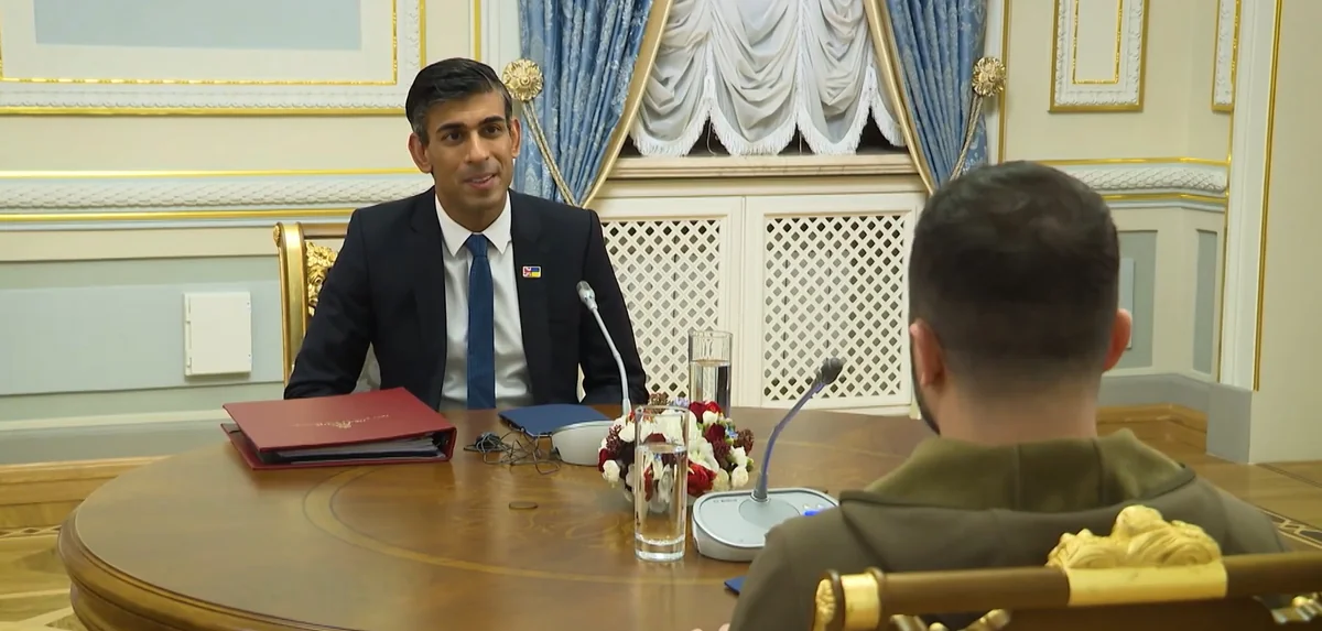 Sunak: Britaniya Ukraynanı sona qədər dəstəkləyəcək