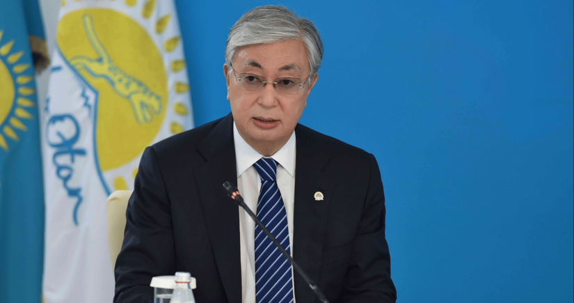 Tokayev: TDT-nin strateji məqsədi Orta Dəhlizi Şərq və Qərb arasında nəqliyyat körpüsünə çevirməkdir