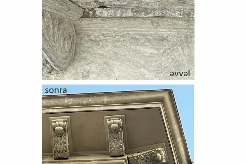 Bakıda tarixi bina bərpa edilib