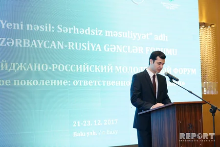 Bakıda V Azərbaycan-Rusiya Gənclər Forumu keçirilir