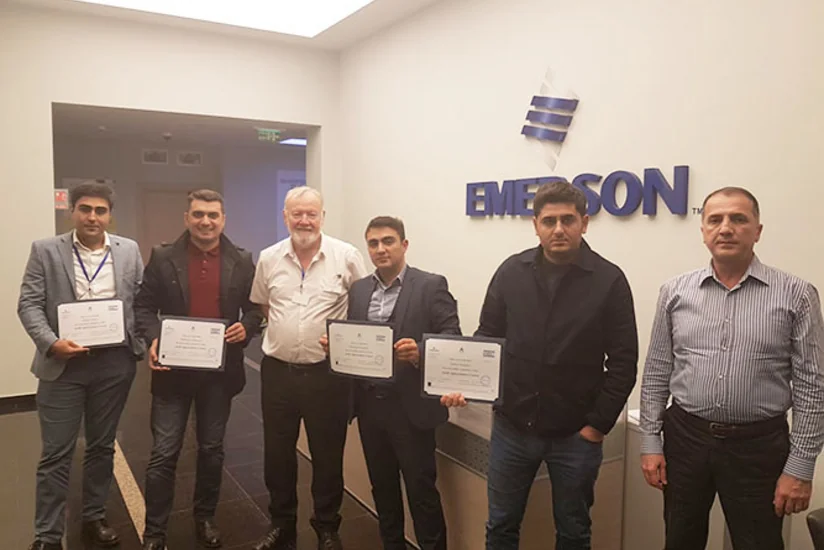 “SOCAR Midstream Operations” MMC-nin mütəxəssisləri “Emerson” şirkətində treninq keçiblər