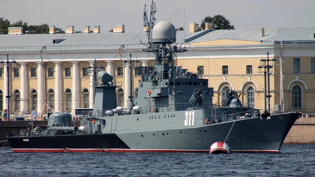 Минобороны Дании: Российский военный корабль вошел в территориальные воды