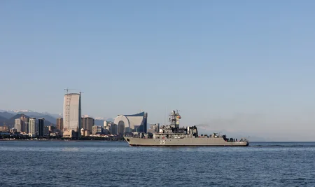 NATO warships enter Georgian territorial waters