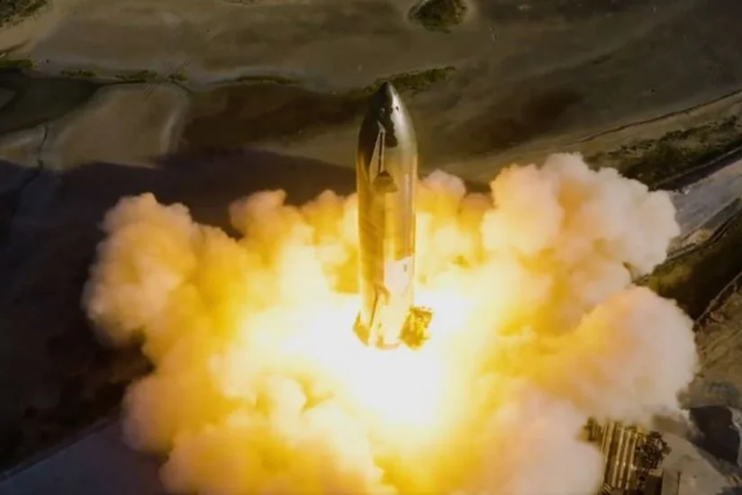 В США провели испытание новой ракеты Starship