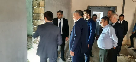 PFL rəhbərliyi Gəncə şəhər stadionunun vəziyyəti ilə tanış olub