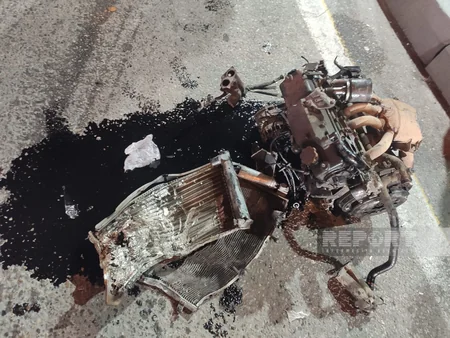 Bakıda zəncirvari yol qəzası olub, bir nəfər ölüb, dörd nəfər xəsarət alıb - YENİLƏNİB