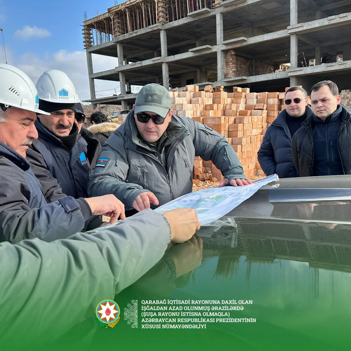 Ongoing projects and reconstruction work inspected in Fuzuli