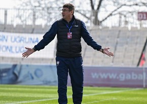 Qəbələnin baş məşqçisi: Futbolçular meydana ağır yüklənmələr fonunda çıxmışdılar