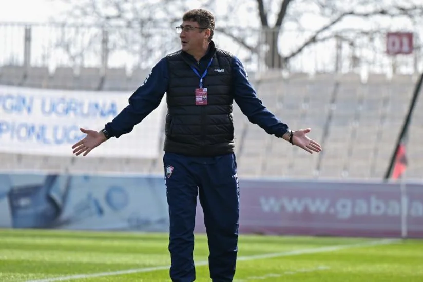 Qəbələnin baş məşqçisi: Futbolçular meydana ağır yüklənmələr fonunda çıxmışdılar