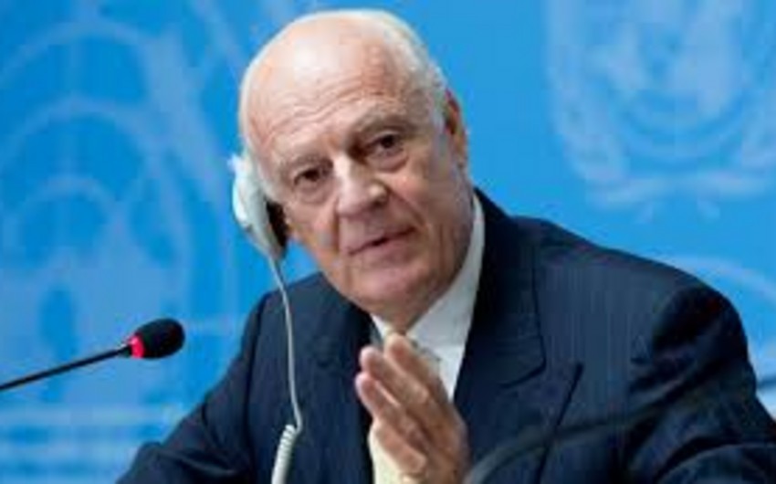 Staffan de Mistura: Suriya danışıqları üzrə növbəti görüş fevralın 25-də baş tutacaq