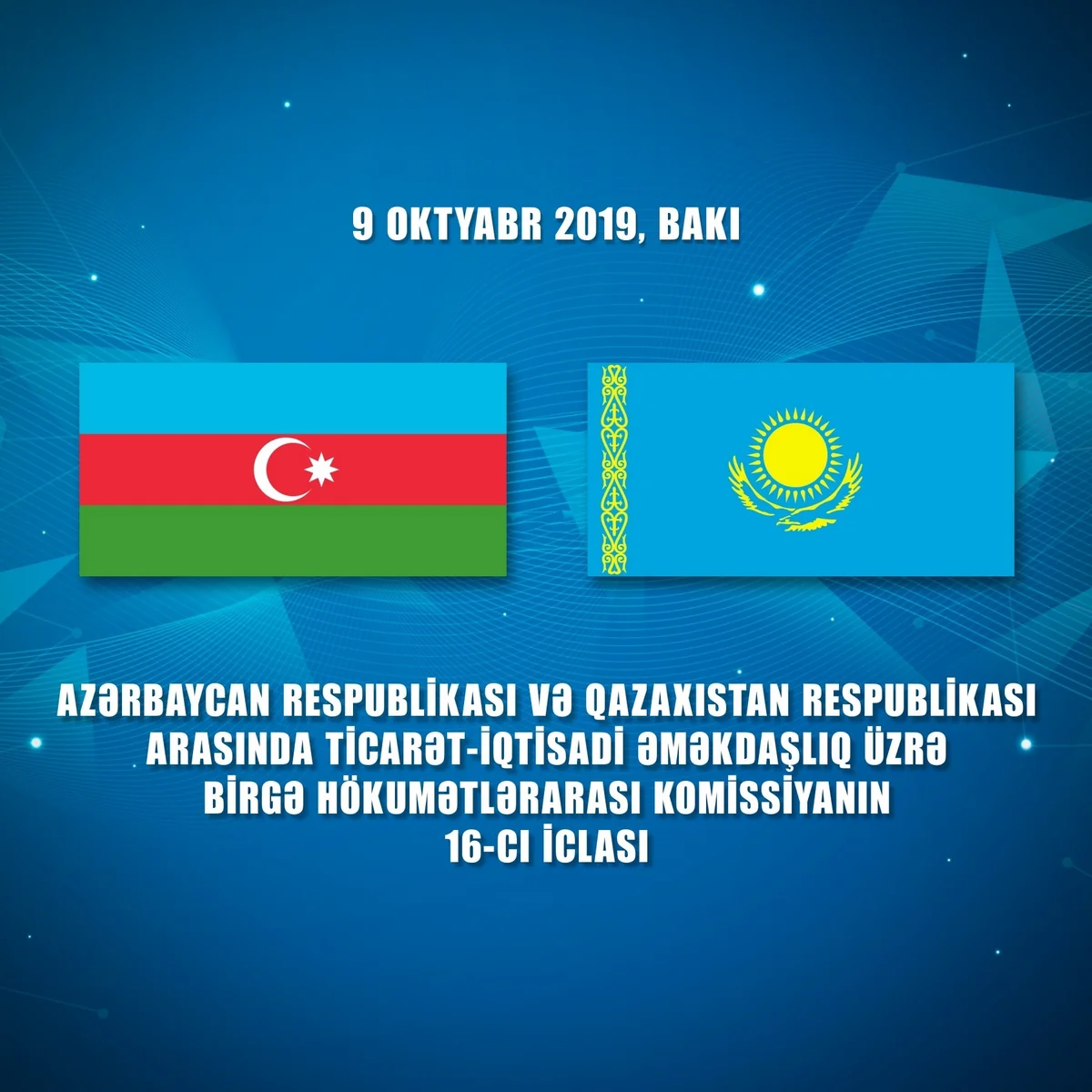Azərbaycan-Qazaxıstan Hökumətlərarası Komissiyasının iclası keçiriləcək