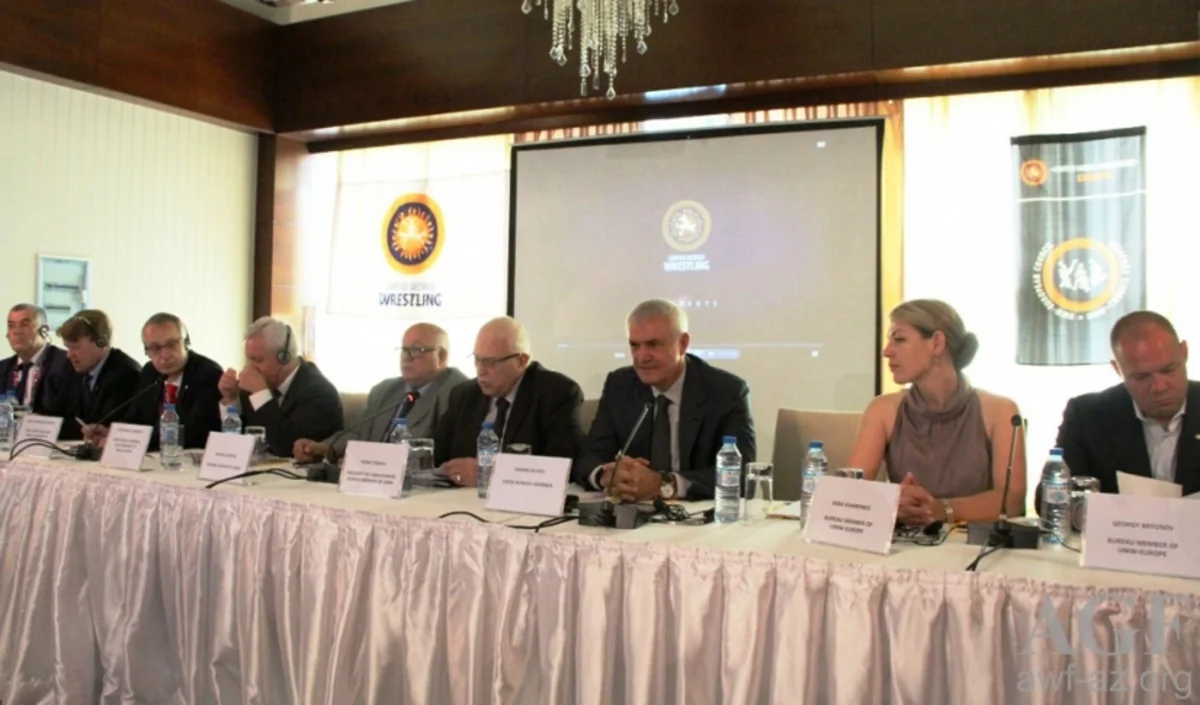 Bakıda Dünya Güləş Birliyi Avropa Şurasının illik konfransı keçirilib