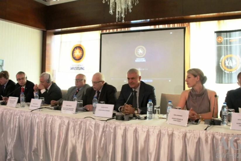 Bakıda Dünya Güləş Birliyi Avropa Şurasının illik konfransı keçirilib