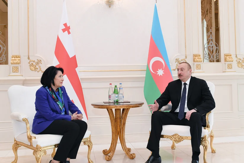 İlham Əliyev gürcüstanlı həmkarına başsağlığı verib