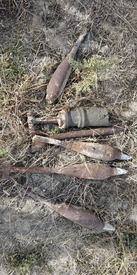 Ötən ay Azərbaycanda 341 ədəd partlamamış hərbi sursat tapılıb