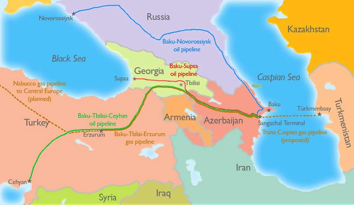 Bakı-Supsa boru kəmərindən neft oğurluğu faktı aşkarlanıb, həbs edilənlər var