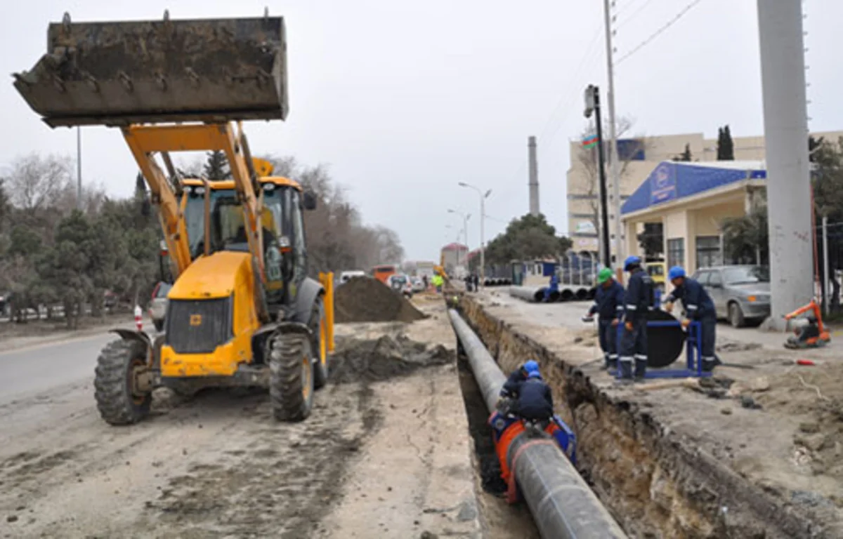 ​Bakıda magistral su xəttində qəza baş verib