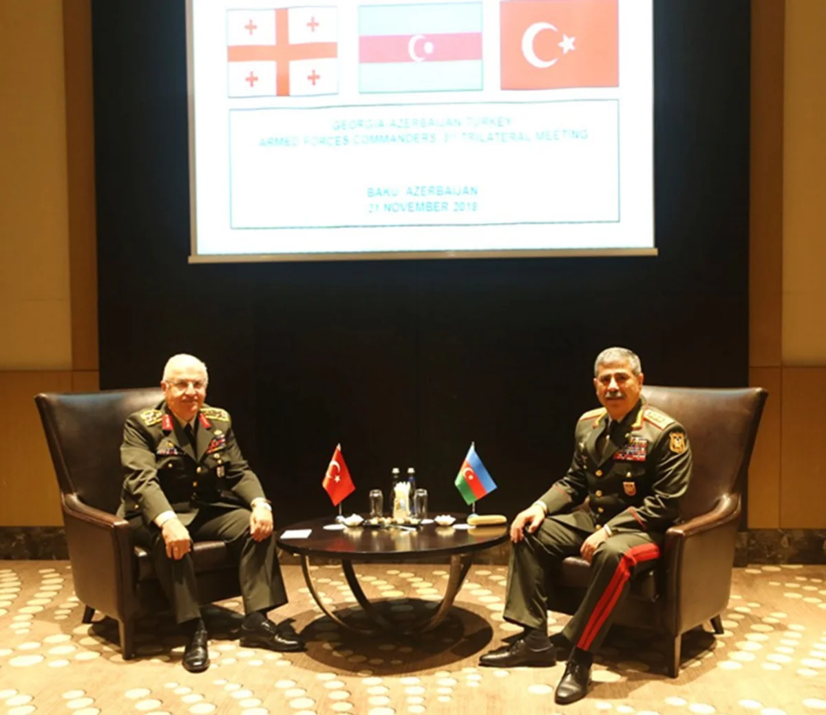 Zakir Həsənov Türkiyə Silahlı Qüvvələrinin Baş Qərargah rəisi ilə görüşüb