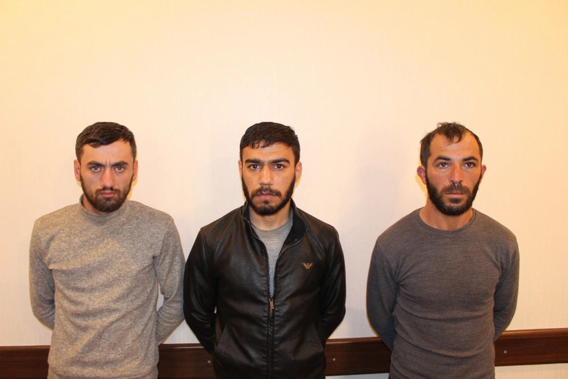 Həbsdə tanış olan üç nəfər Oğuzda oğurluq ediblər