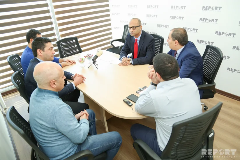 Менеджер Всемирного банка по Азербайджану стал гостем информационного агентства Report