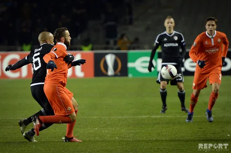 Qarabagın Fiorentina ilə başabaş mübarizəsi - FOTOREPORTAJ