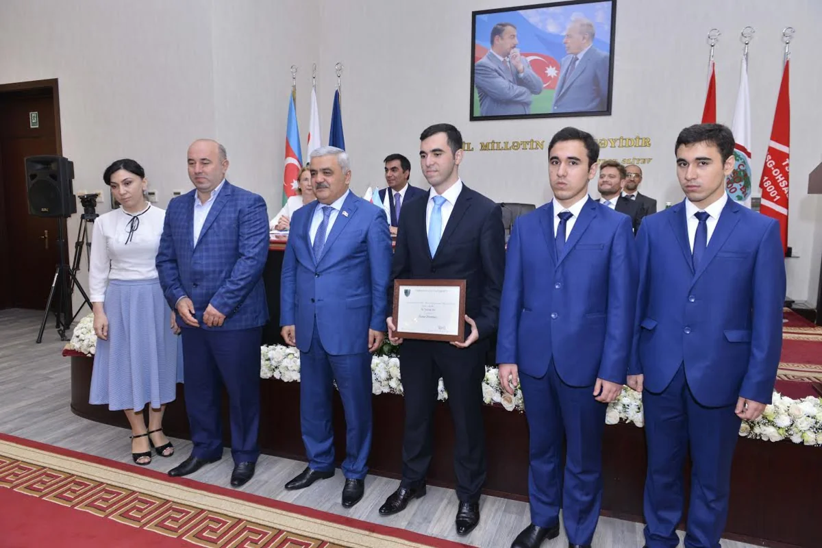 Rovnag Abdullayev congratulates three brothers selected BHOS