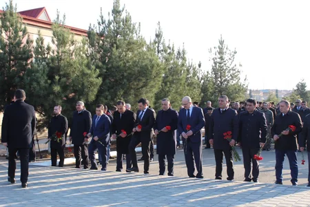 Gəncədə Xocalı soyqırımı anılıb