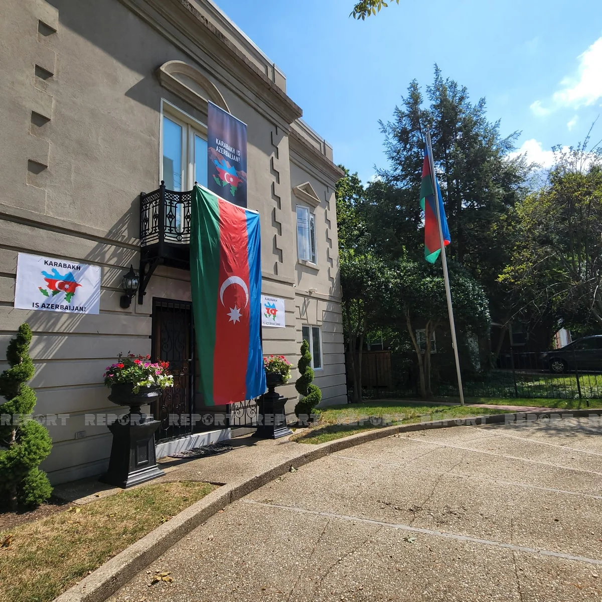Armenian rally in front of Azerbaijani embassy in US fails