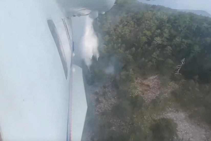 Azərbaycanın amfibiya təyyarəsi Balıkesir-Edremit istiqamətində meşə yanğınlarına cəlb edilib