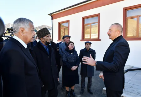 Qubanın Qonaqkənd qəsəbəsində yeni Mədəniyyət Evi inşa olunub
