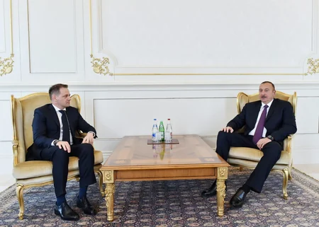 President Ilham Aliyev received credentials of two incoming ambassadors