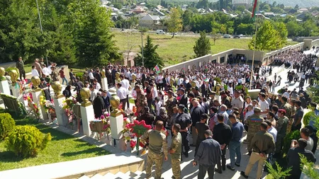 Oğuzda Vətən müharibəsi şəhidlərinin xatirəsi yad edilib