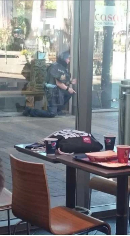 German Viernheim cinema complex attacker 'dead'