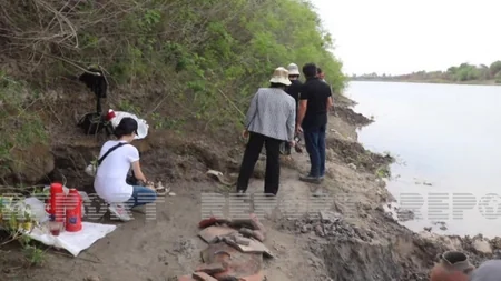 Kür sahilində antik dövrə aid küp qəbirlər aşkarlanıb