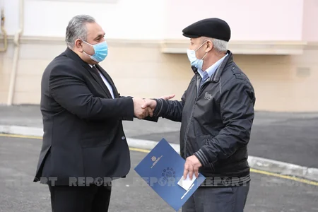 Çernobıl əlillərinə 30 mənzil təqdim olundu - VİDEO