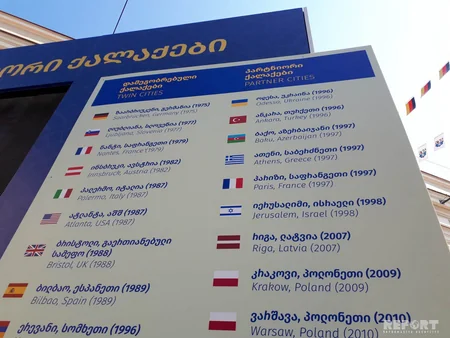 Bakı Tbilisi şəhər festivalında geniş pavilyonla təmsil olunub - FOTO